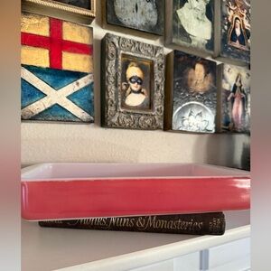 Vintage Pyrex #232 Flamingo Pink 2-Quart Glass Baking Dish – Mid-Century